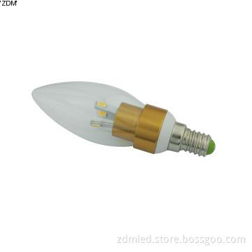 SMD 5630  360 Beam Angle Dimmable LED Candle bulb